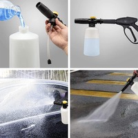 High Pressure Washers Car Soap Foam Generator For Karcher K2 K3 K4 K5 K6 K7 750ML Snow Foam Lance Adjustable Sprayer Nozzle