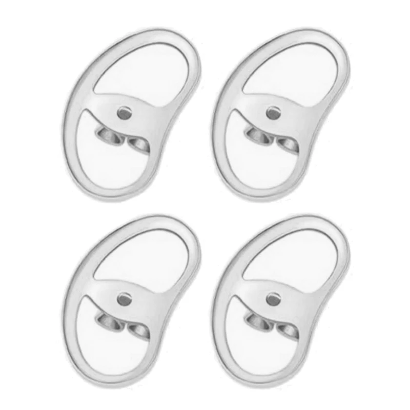 4pcs Big Earring Lifters Metal Earring Stoppers Backings Pierced Safety Ear Backs Replacement Backstops for Women Dropshipping