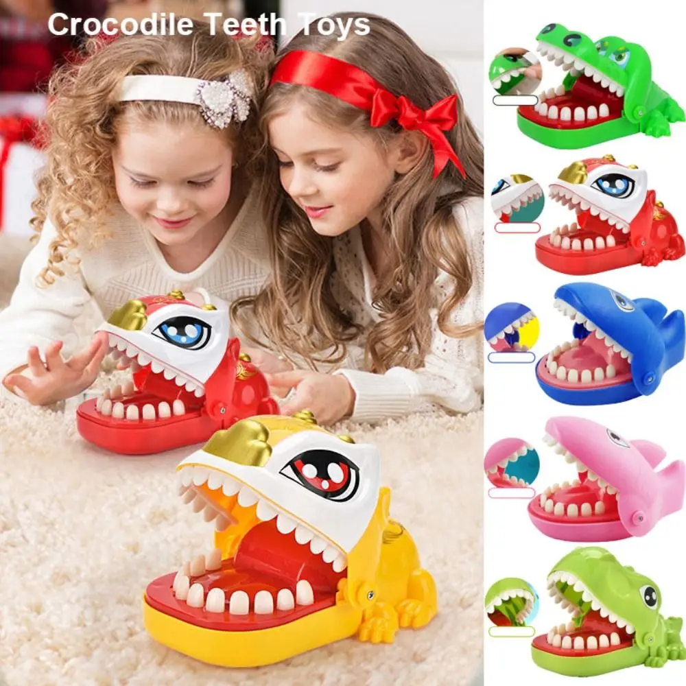 High Quality Biting Hand Crocodile Teeth Plastic 10 Styles Alligator Biting Finger Interactive Decompression Party Pranks