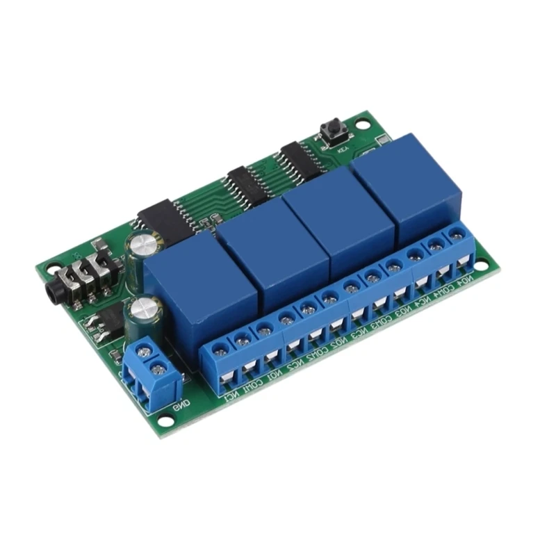 High Performances 4Channel Relays Module DTMF Tone Decoders Relays for Advance Home Automations Industrial Use