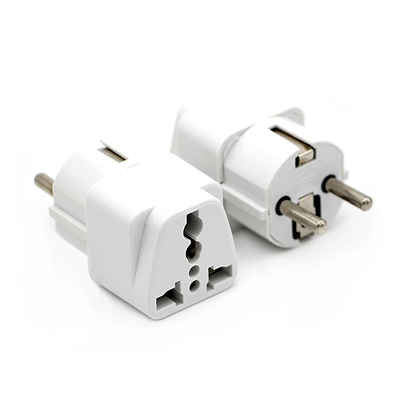 Multifunction EU German Conversion Plug To Universal French Russian Europe The Maldives Thailand Transform Plugs Travel Adapter