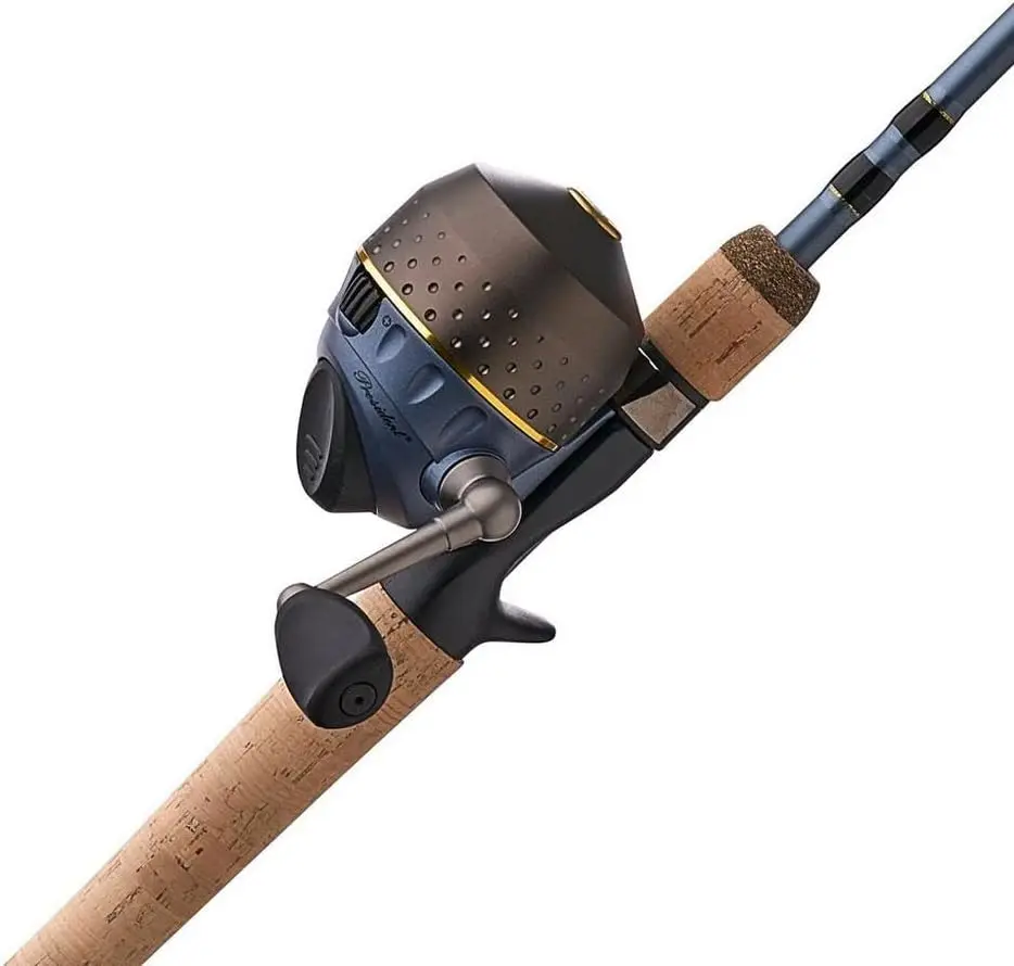 

6'6" Medium Power Spincast Combo - Lightweight Graphite Rod & Smooth Reel for Freshwater Fishing