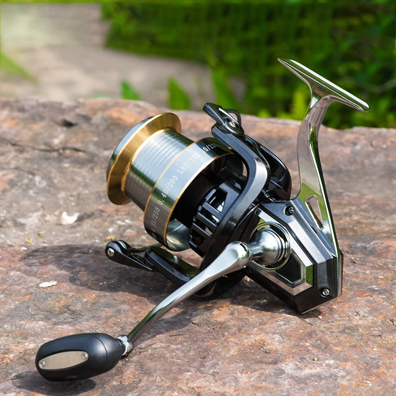 Fishing Reel Spinning Full Metal 3000 6000 12000 Badge Reel 5+1BB Saltwater Reel Surfcasting Gear Wheel Carp Fishing