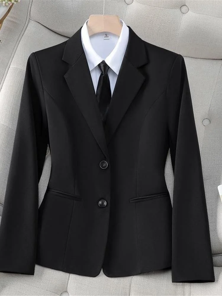 

Profional Bla Suit Jaet Women Commute Workwear 2025 New Spring Autumn Korean Sle Faionable Set Cleanfit Long Sve