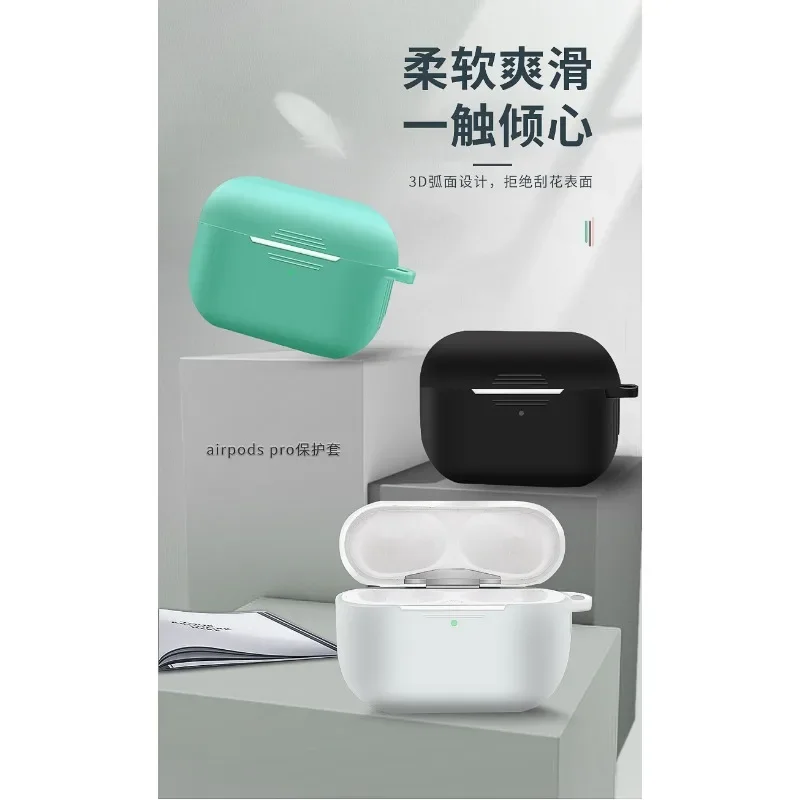 Soft Silicone air pods case For Apple airpods 2 case , Airpods 1 case Protective Cover R1