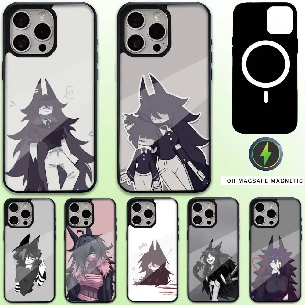 

Miss bloomie FPE Phone Case For iPhone17,16,15,14,13,12,11 Plus,Pro Max Magnetic For Magsafe Wireless Charging