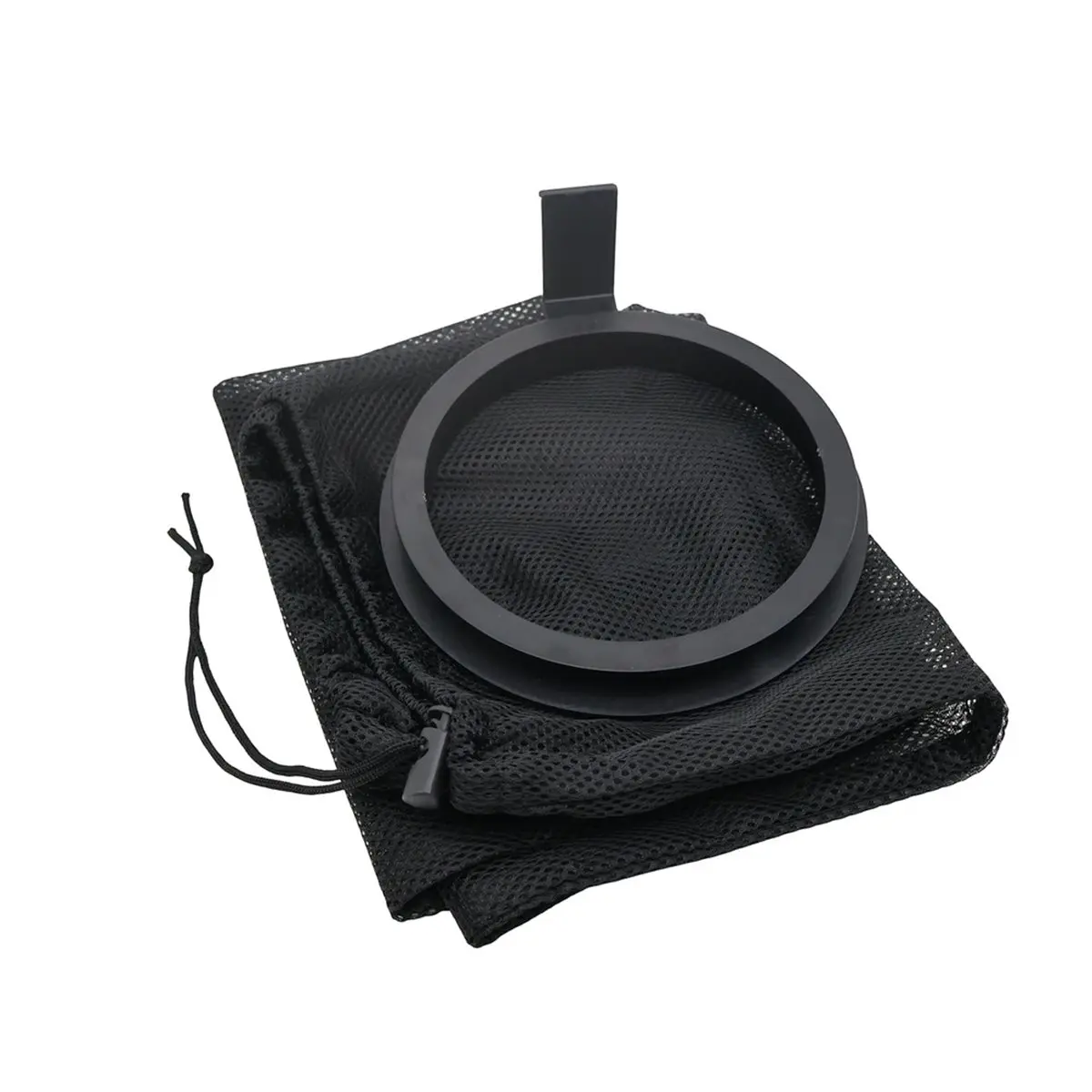 2026 New Black Outdoor Cooler-Style Trash Bin with A Black Disposal Opening (7.48
