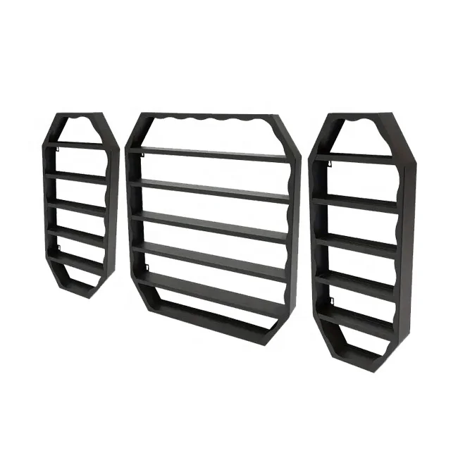 Wall-Mounted Metal Nail Polish Display Rack