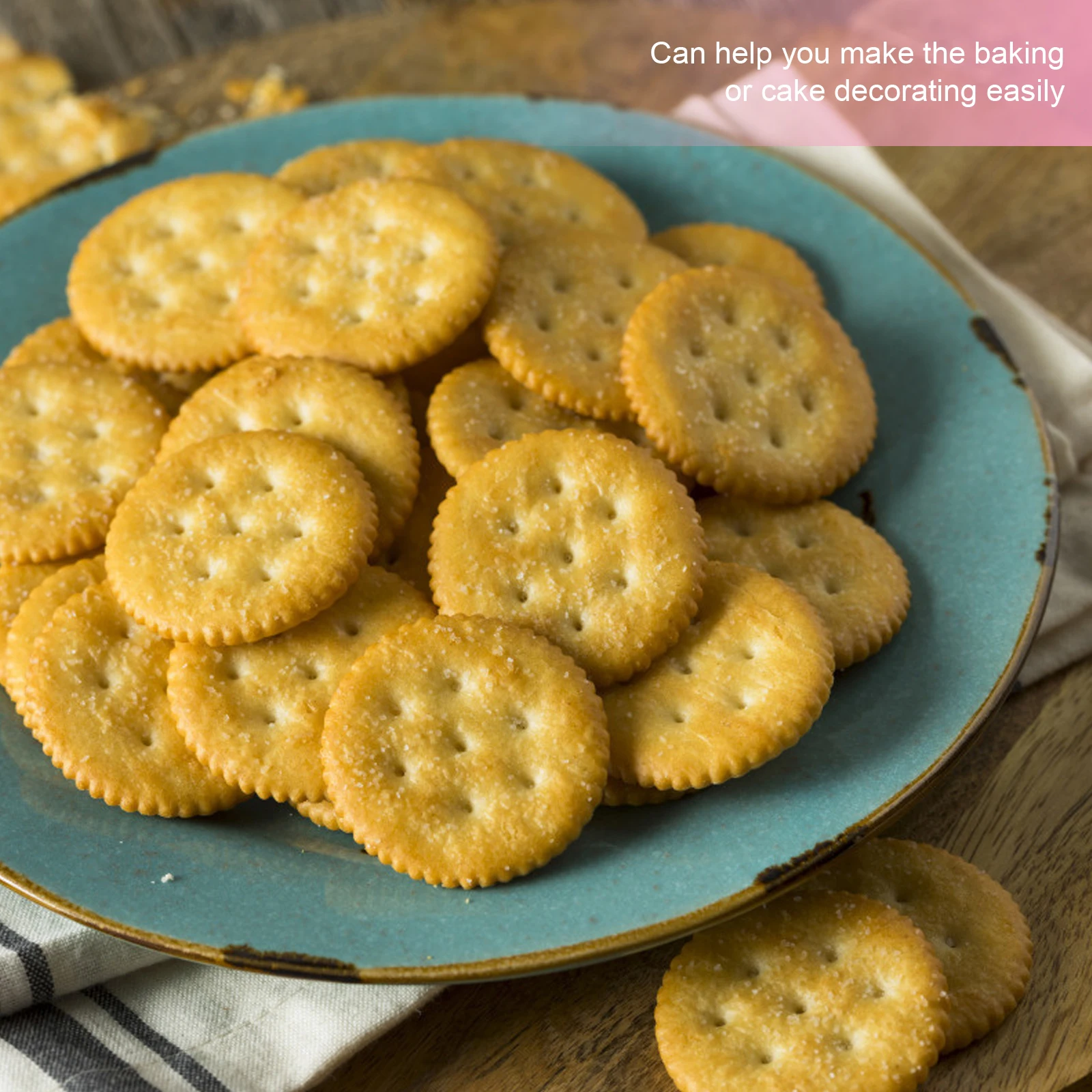 

2Pcs Baking Icing Needle Premium Biscuit Icing Tool Food Safe Reusable Practical Cake Decorating Needle