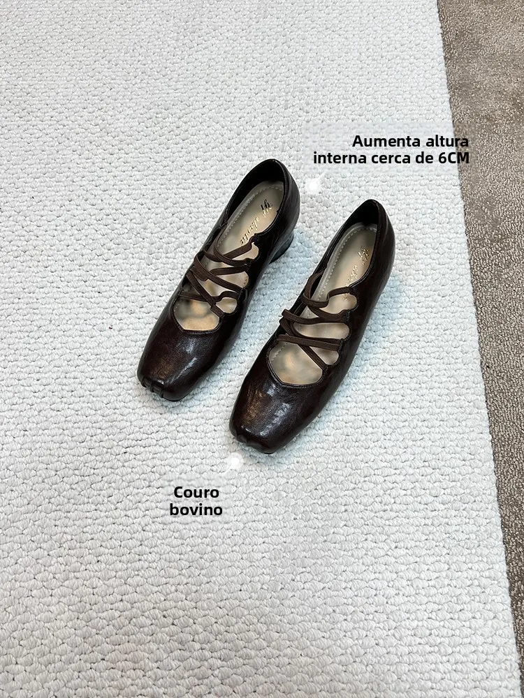 retro-cross-tie-ballet-flats-women's-genuine-leather-square-head-pig-nose-mary-janes-single-shoes-increased-6cm-inner-height