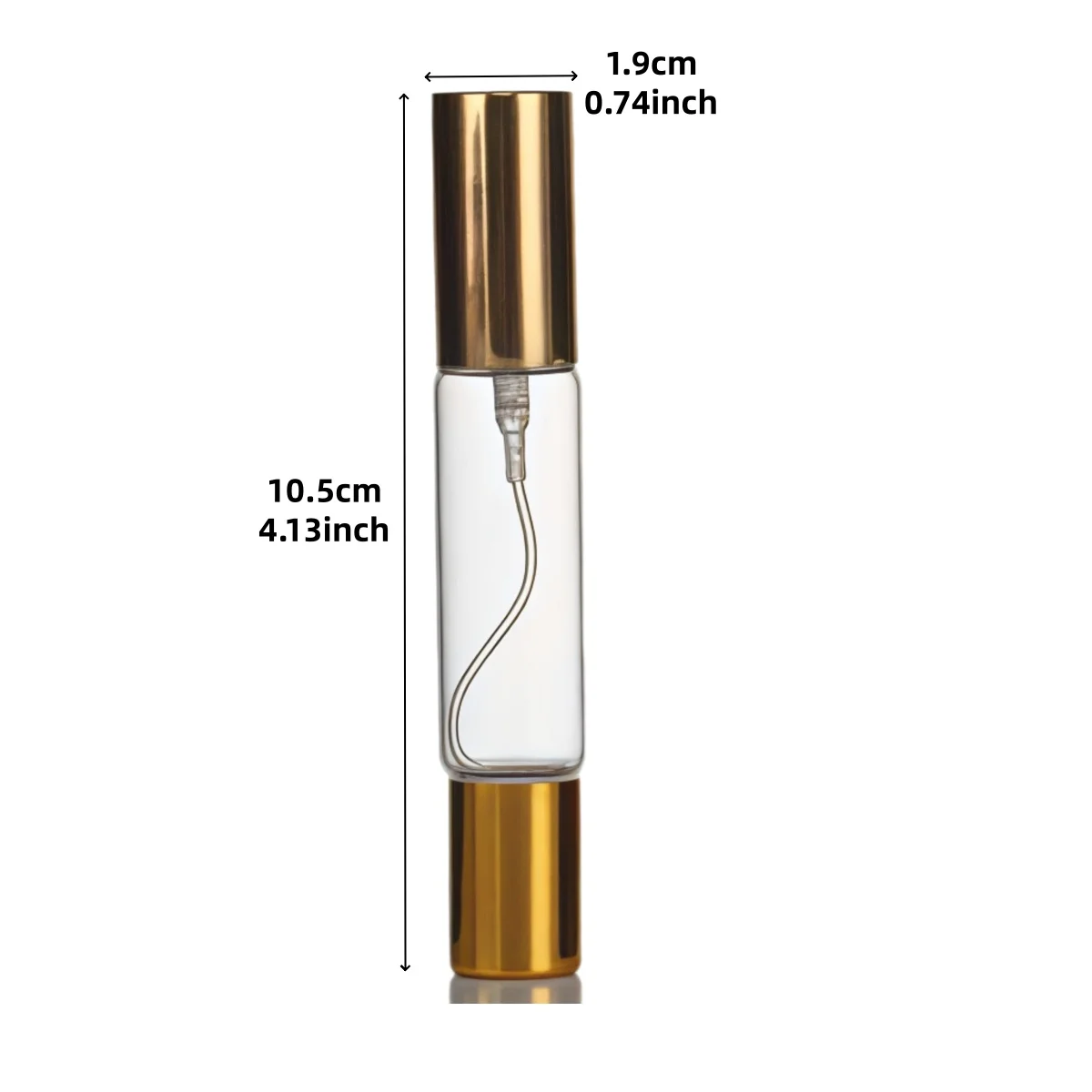 3 stks 10 ml tweekoppige glazen parfum doseren fles Hervulbare Parfumflesjes Glazen Spray Fles Bal-type Opslaan Cosmeti