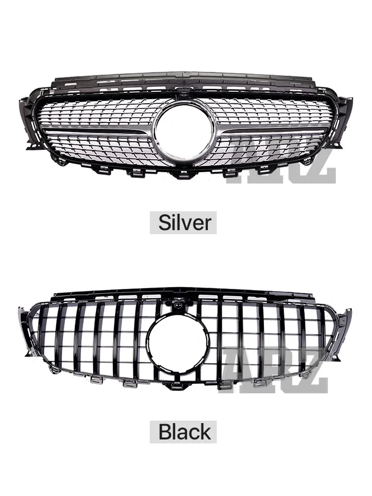 E53 E63 Front Bumper Grill Style For Mercedes Benz AMG Line E-Class W213 C238 180 260 300 320 350 GT Grille 2016 2017 2018 2019