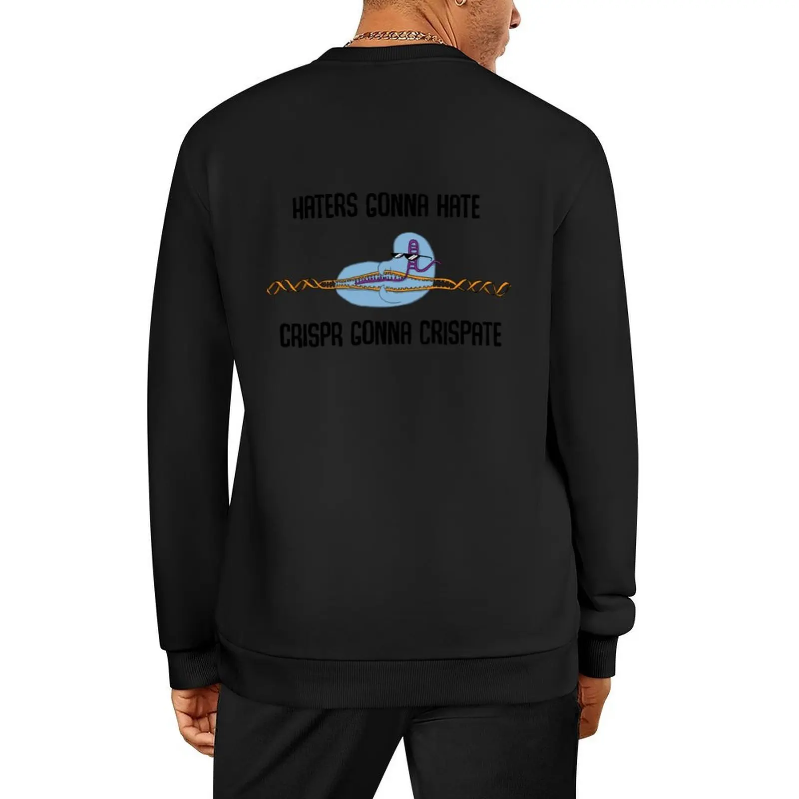 

CRISPR don't care. Pullover blouse tracksuit men korean autumn clothes tracksuits hooded sweatshirt for men