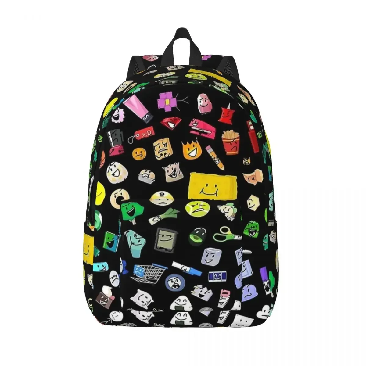 

BFB And TPOT Battle For Dream Island Cartoon Backpack for Boy Girl Kids Student School Bookbag Daypack Preschool Primary Bag