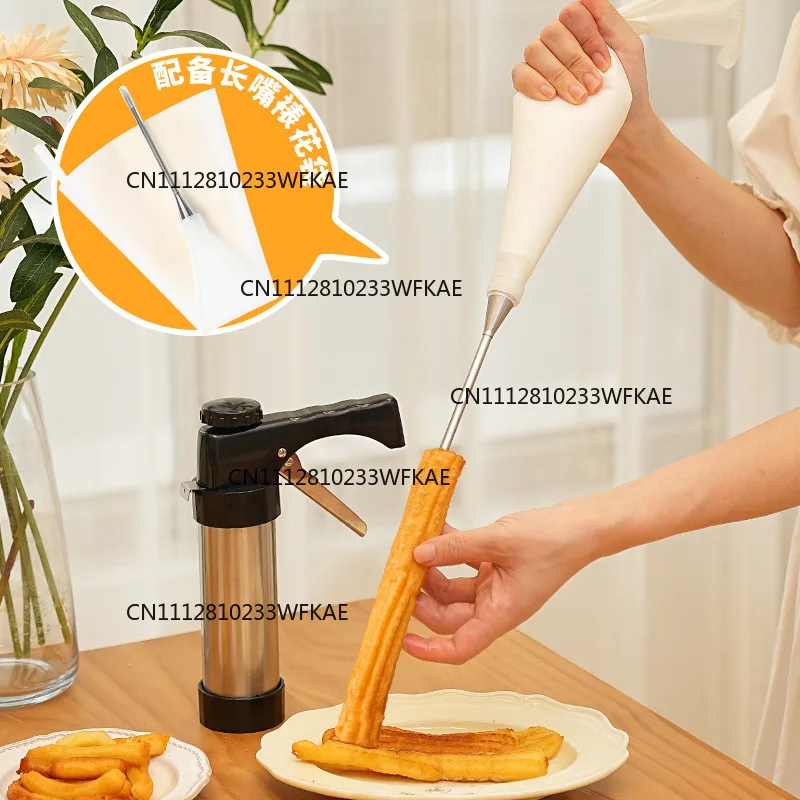 Multifunctional Handheld Spanish Fritters Machine Western Latin Fruit Machine Mold Household Jewel Fruit Machine
