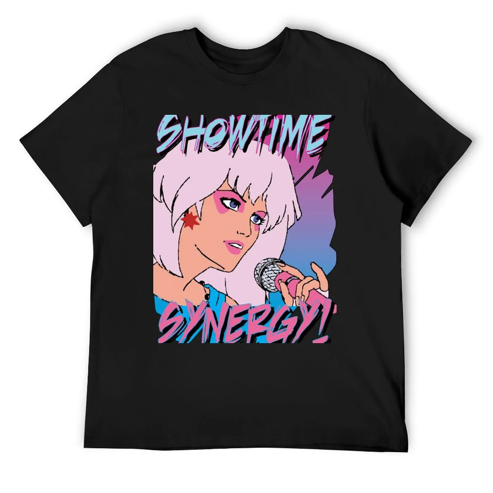 Jem and the Holograms Band Cartoon Showtime Synergy Misfits 80s Party Mask Essential T-Shirt for a boy mens graphic t-shirts