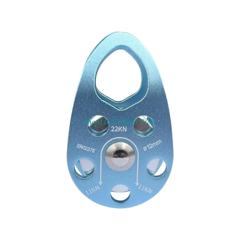 R53F Industrial Grades Fixed Bearing Pulley Wheel In Black Blue Red Color For Heavy Load Moving And Equipment Adjustment
