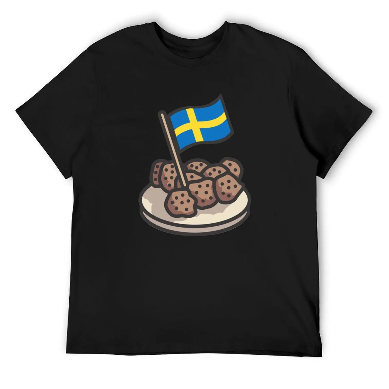 

Swedish Meatballs / Funny Sweden Gift T-Shirt man clothes customizeds anime shirts men