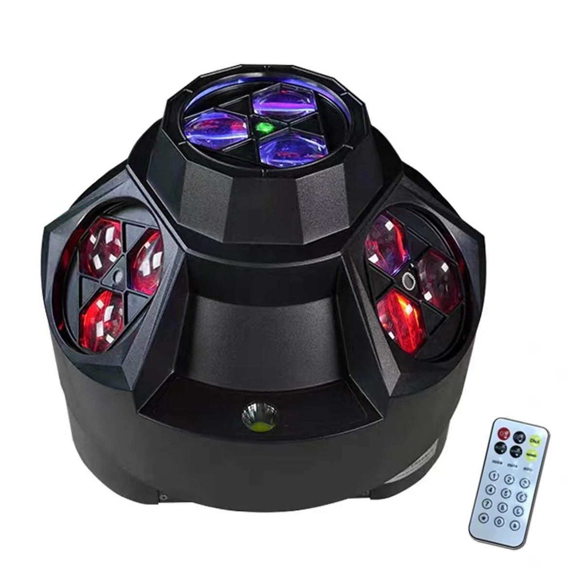 Lampu sorot LED 200W, cahaya Laser pesta disko Dmx kontrol suara panggung untuk Bar DJ Karaoke pernikahan