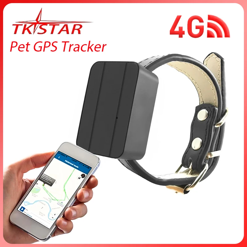 

Smart 4G GPS Tracker GSM Pet Position Collar IP67 Protection Multiple Positioning Mode SOS Realtime Tracker Tracking Alarm