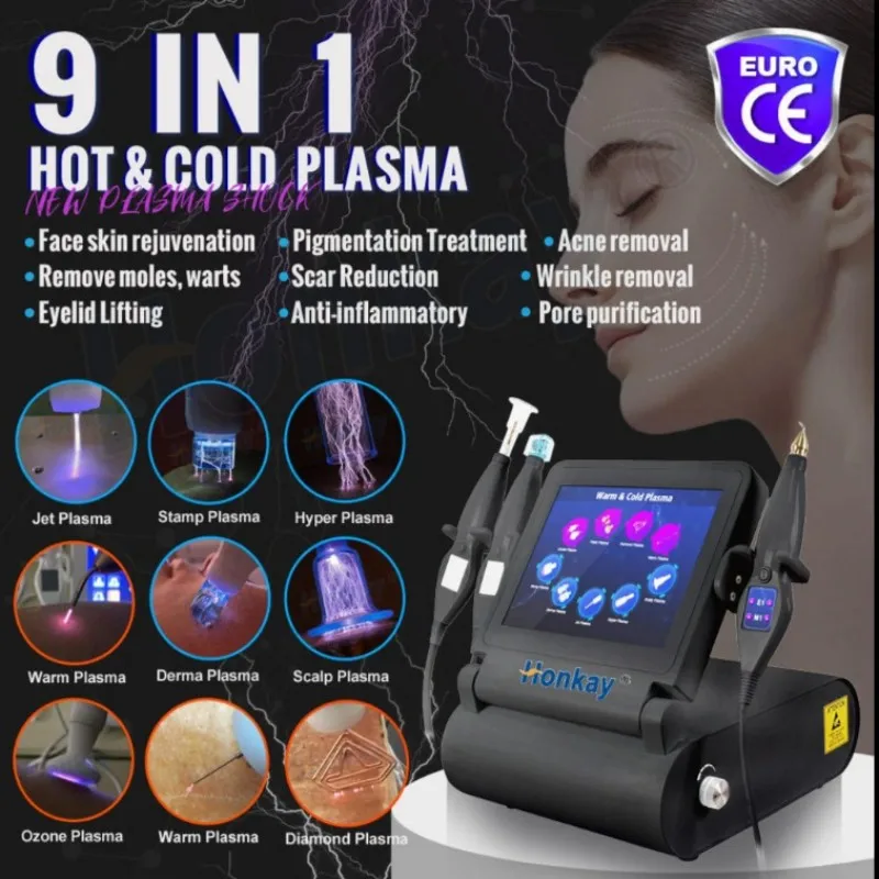 

Cold Plasma Machine Ozone Shower Cold Plasma Device Jet Plasma for Wrinkle Removal Acne Treatment Scar Removal Skin Rejuvenation