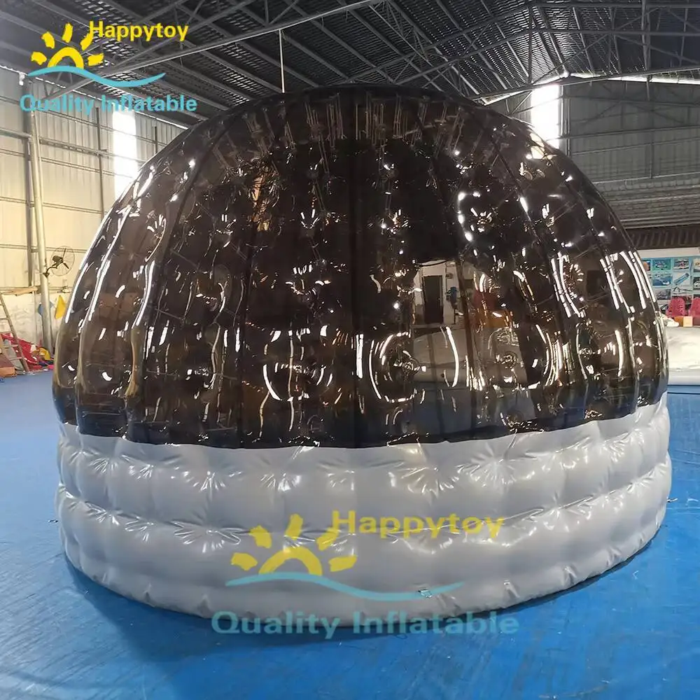 กันน้ํา Camping เต็นท์ CLEAR Inflatable Bubble เต็นท์/Inflatable Igloo Camping เต็นท์โดม