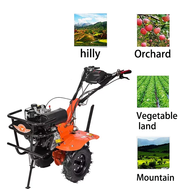 Agricultural machinery, small cultivators 7HP 9HP 12HP cultivators, garden tractors, cultivators, cultivators