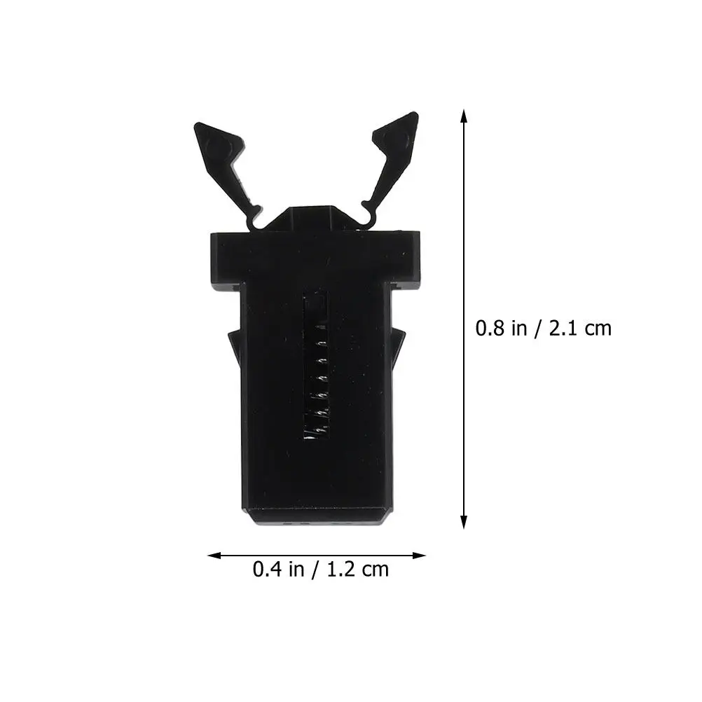 25Pcs Trash Can Press Buckle Universal Locking Clips Quick Install Garbage Bin Lid Lock Replacement Supplies Trash Can Lock