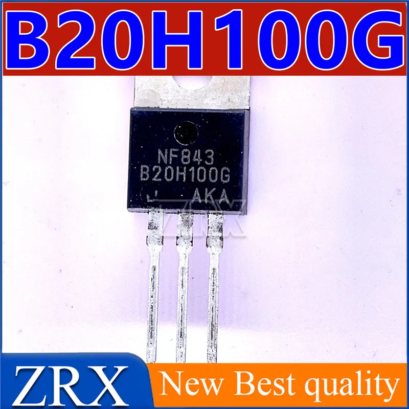 5Pcs/Lot B20H100G Schottky Diode TO-220 brand new in stock