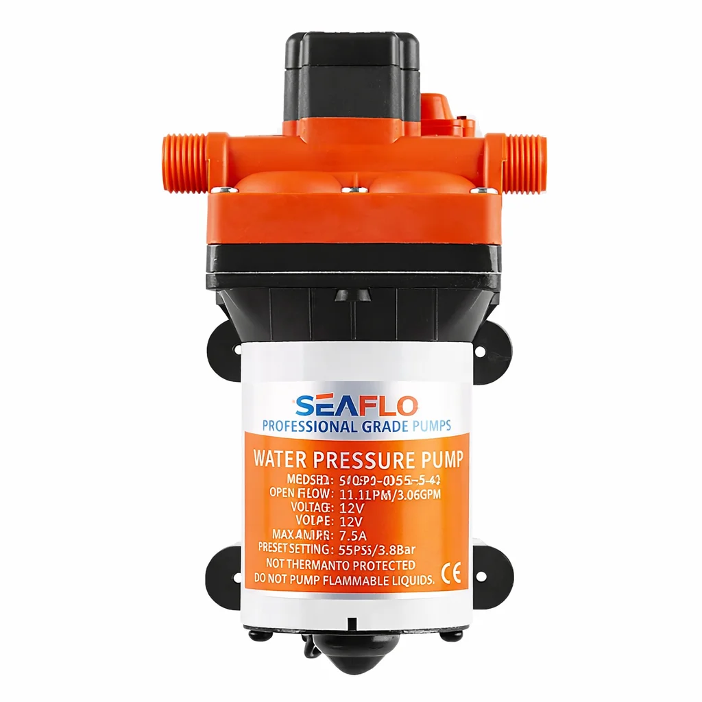SEAFLO 42 Series 12V/24V 3.0GP - Rv Water Pump 12V 55Psi ulasan dan harga