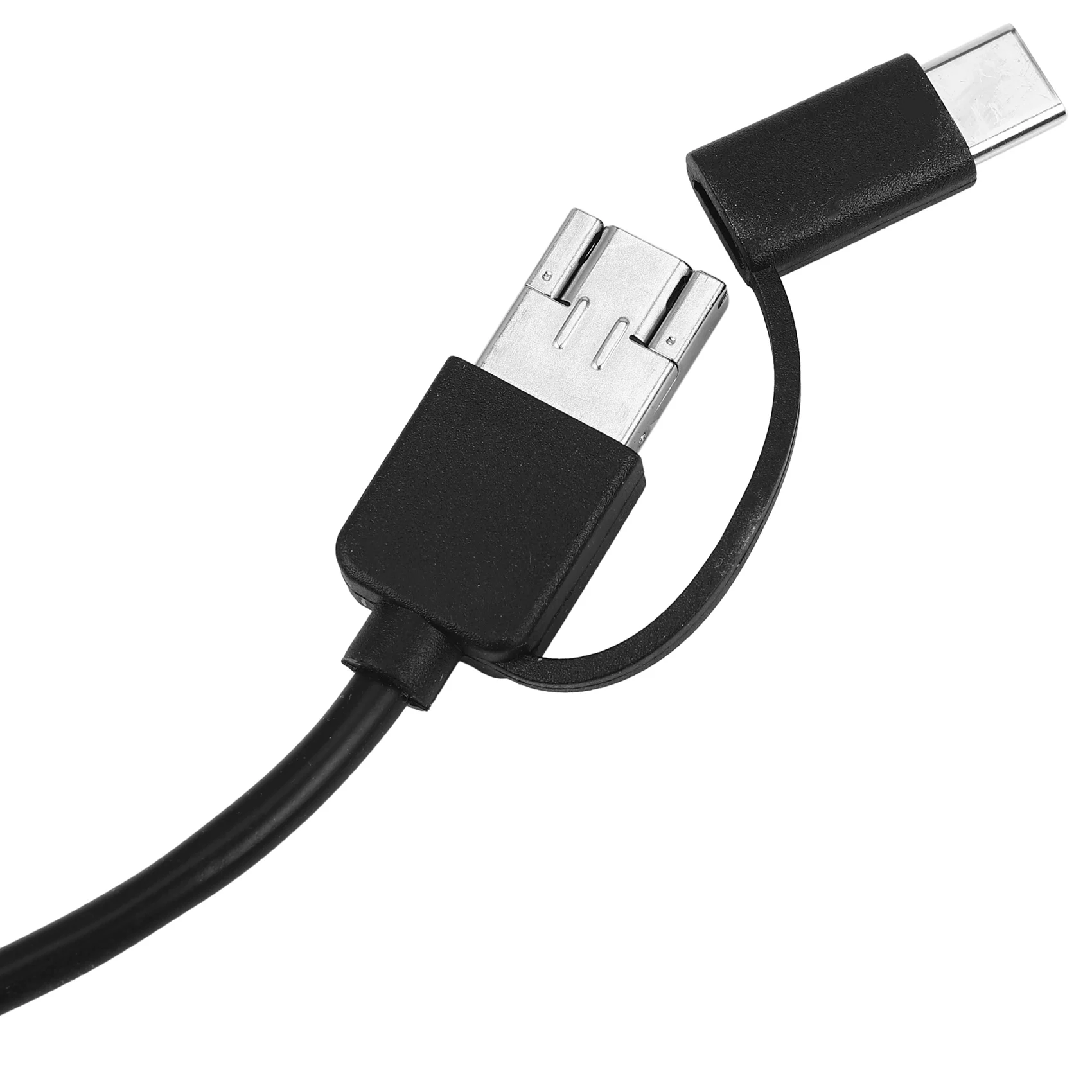 المنظار الصناعي Borescope ، كاميرا التفتيش ، المدمج في 6 المصابيح ، IP67 مقاوم للماء ، USB نوع C ، أندرويد Smar ، 3 في 1