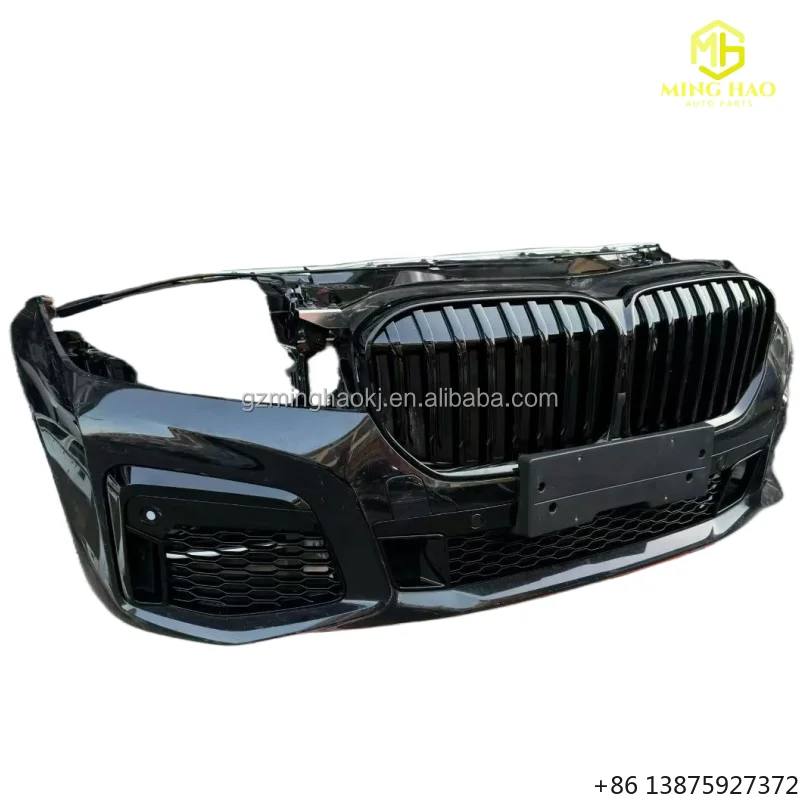 

Car bumper body kit applicable to for 740, 750, 760 G12 with complete bumper assembly for headlights removal.