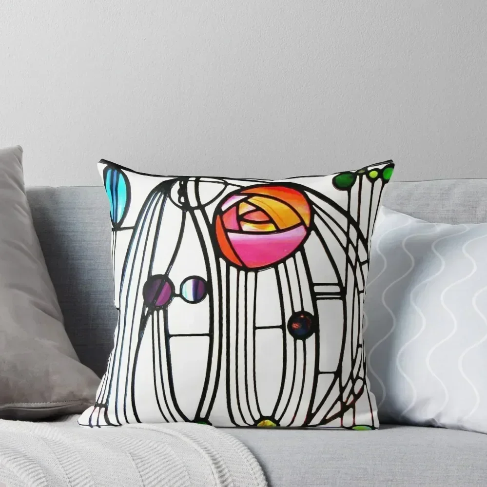 Charles Rennie Mackintosh design Throw Pillow Luxury Sofa Cushions luxury home accessories Rectangular Cushion Cover pillow