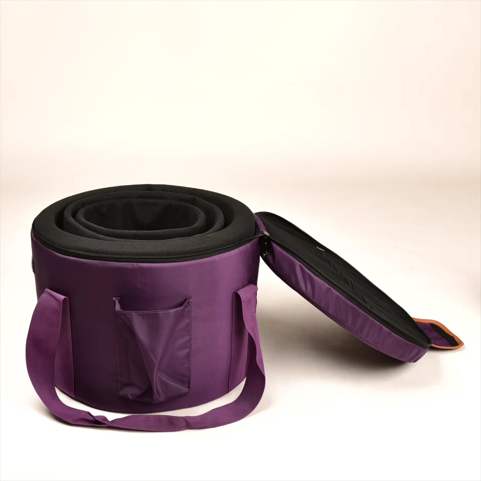 

SITSIAG Purple Heavy Duty Crystal Singing Bowl Carrying Case 12 inch