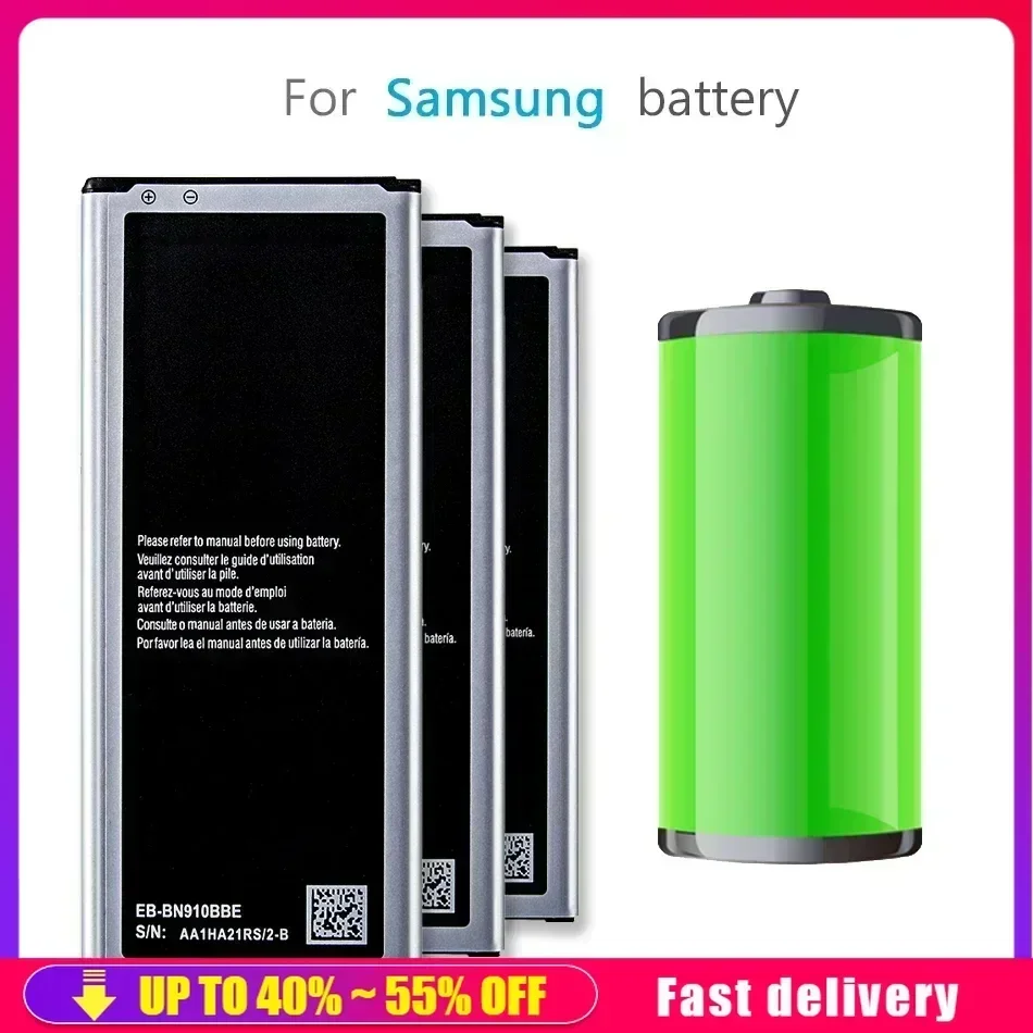 Mobile Phone Batteries EB-BN910BBE For Samsung Galaxy NOTE 4 NOTE4 SM SM-N910 SM N910A N910U N910F N910H N910V N910C 3220mAh