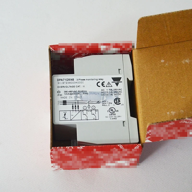 Original Best Carlo gavazzi Three Phase Relay DPA71DM48