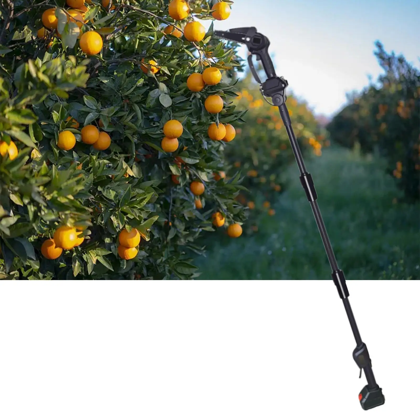 Electric Telescoping Pole Saw Chainsaw Multi Angle Chainsaw Hedge Trimmer Cordless Pole Saws for Tree Trimming Tree Pruning