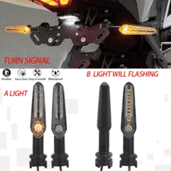 2023 Motorcycle Flashing Directional Flasher LED Turn Signal Light For YAMAHA MT125 MT15 MT25 MT03 MT07 TRACER MT09 SP 2014-2022