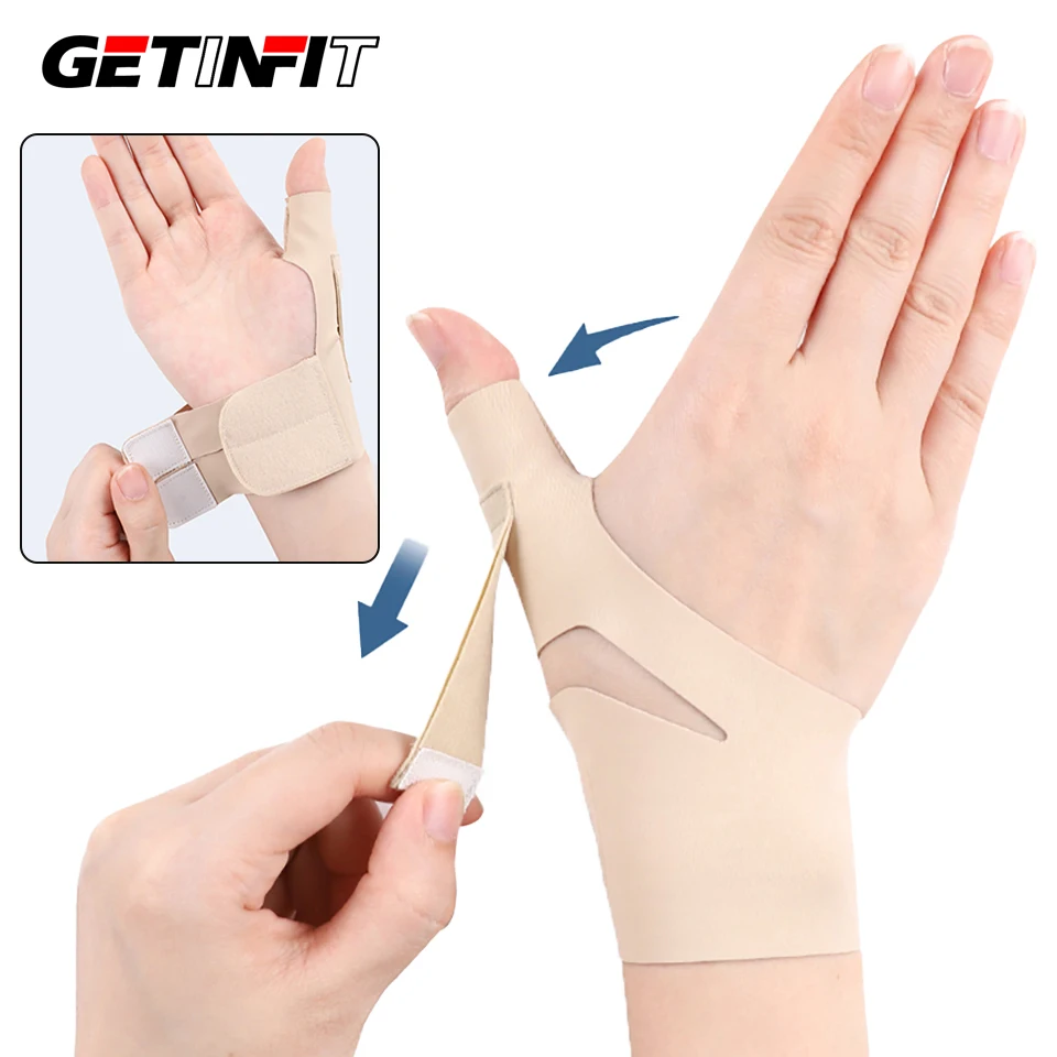 1Pcs Tendon Sheath Wrist Brace Ventilate Joint Sprain Wrist Protector Mom Mouse Hand Fixed Rehabilitation Orthotics Thumb Guard