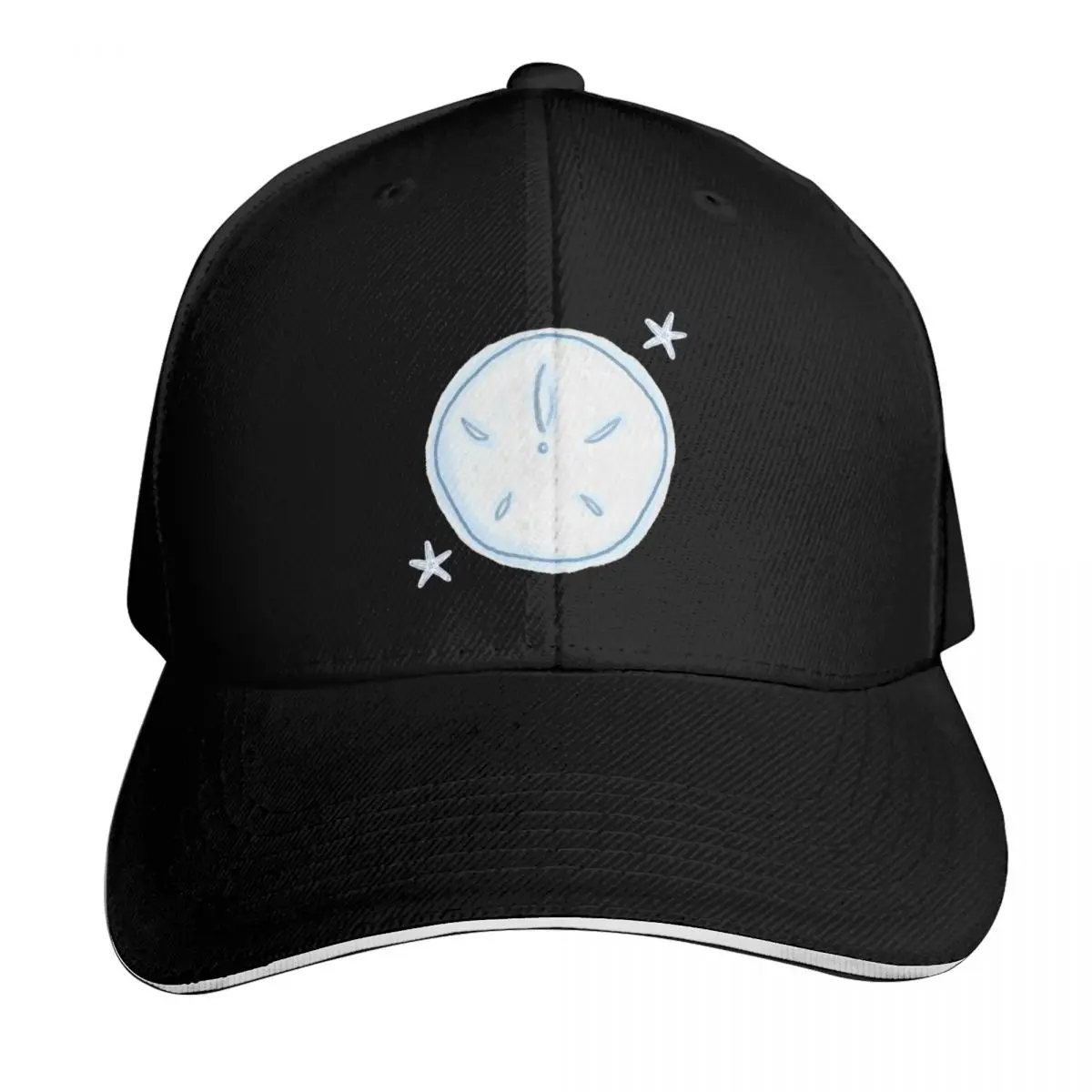 sand dollar wishes and starfish kisses Baseball Cap Casual Daily Wear Quick Dry Performance Cotton Twill Breathable