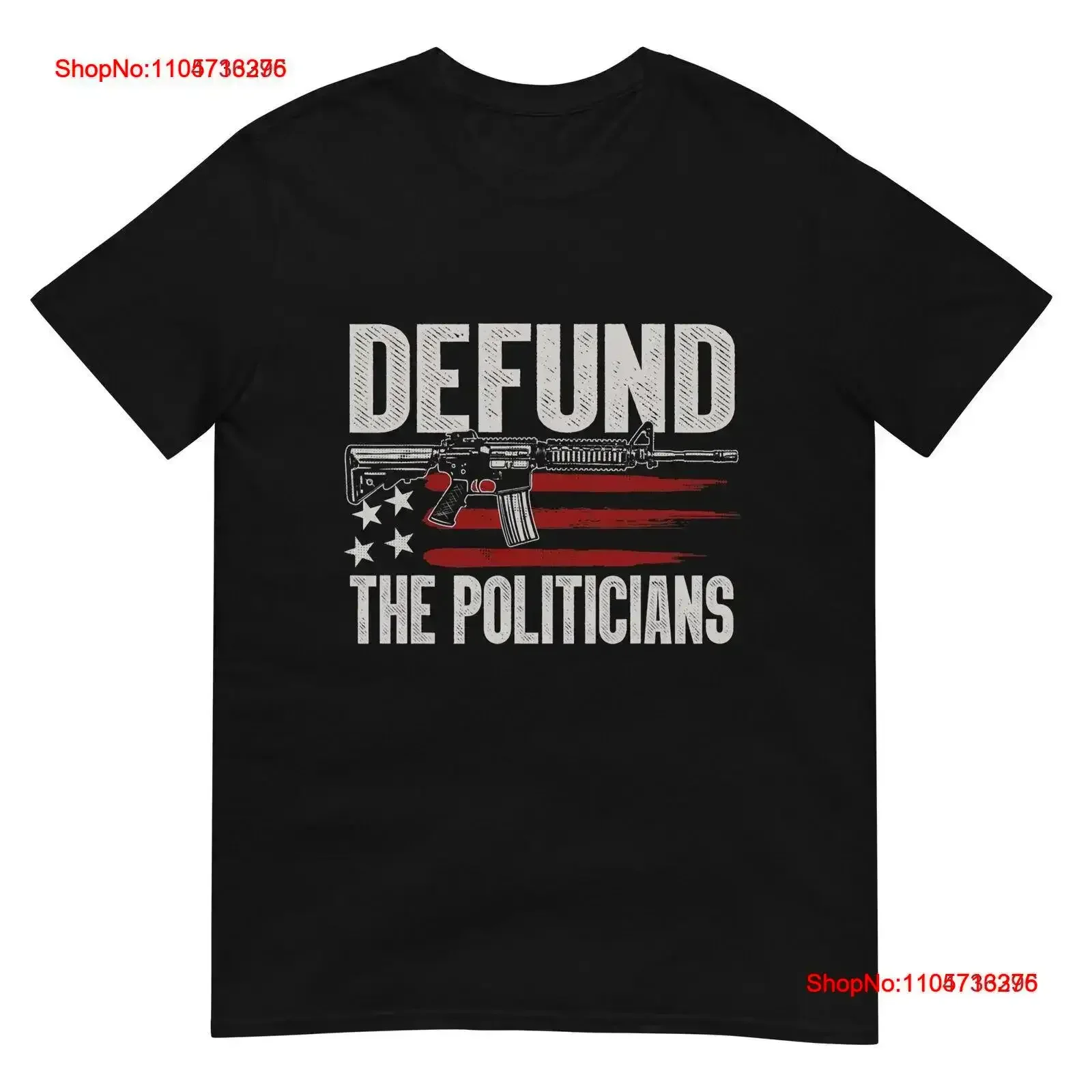 T-shirt vintage pour homme, motif drapeau américain, libéraliste, « Définanciez les politiciens », effet délavé, doux, légèrement polyvalent