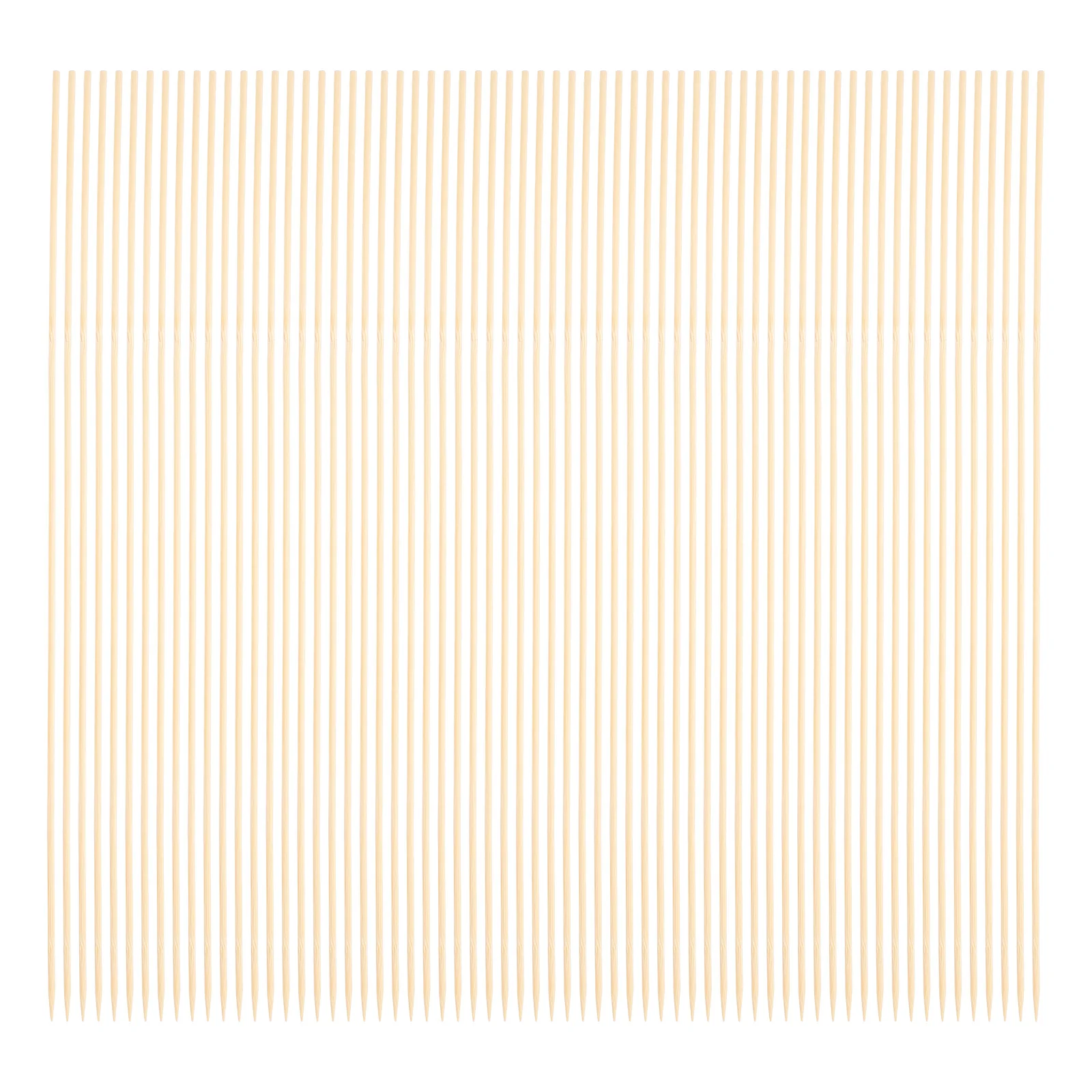 

2 Packs 50Cm Bamboo Skewers For Meat Food Grade Bbq Sticks Disposable Roasting Rods For Outdoor Grilling Party Wedding Satay