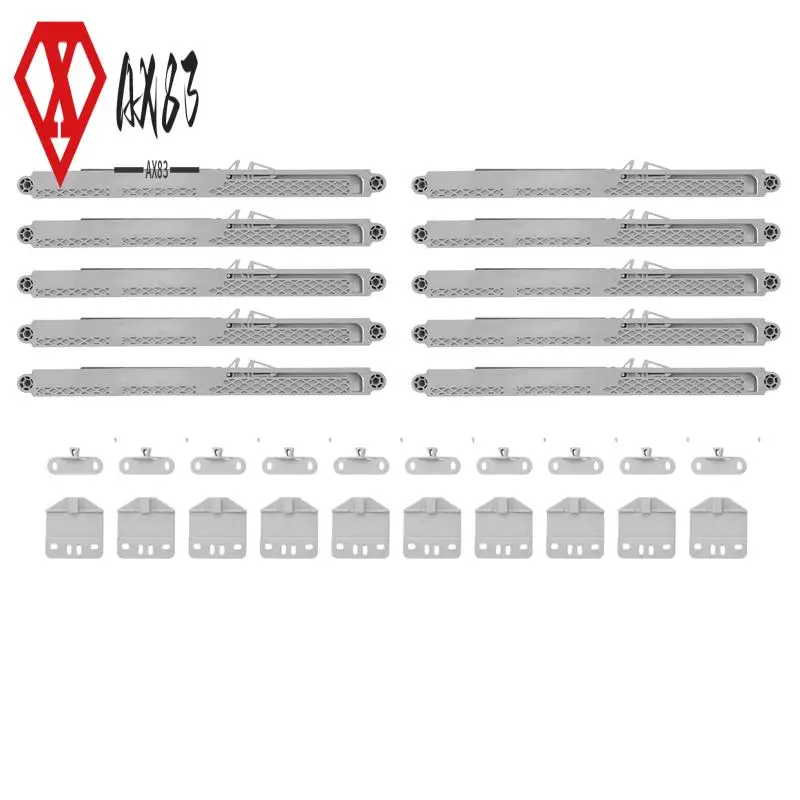 

AX83-10 шт./лот, адаптер для скольжения шкафа, система мягкого закрытия для любого бокового крепления, выдвижной буфер, демпфер для шкафа