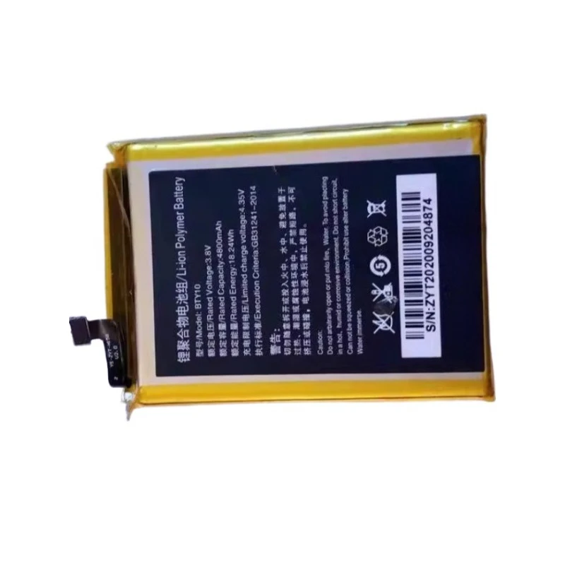 High Quality BTY10 3.8V 4800mAh Rechargeable Li-Polymer Battery for Newland PDA NLS-NFT10 Replaceable Battery