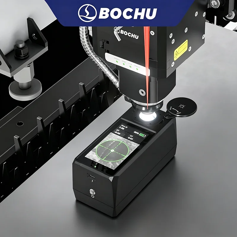 BOCHU MCD100 Laser Nozzle Aligner HSG NVA Laser Alignment Tool Manual Centering Device Raytools Laser Coaxial Alignment Tool