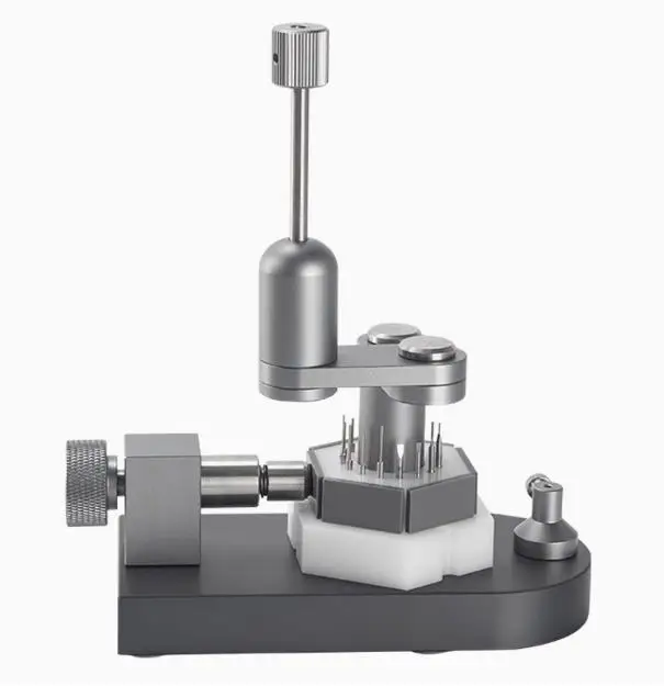 1 Zestaw 360-stopniowych obrotowych bransoletek do zegarka Narzędzie do zdejmowania sworzni Narzędzie do zdejmowania śrub zegarkowych z kołkami od 0,6 mm do 1,6 mm W3038