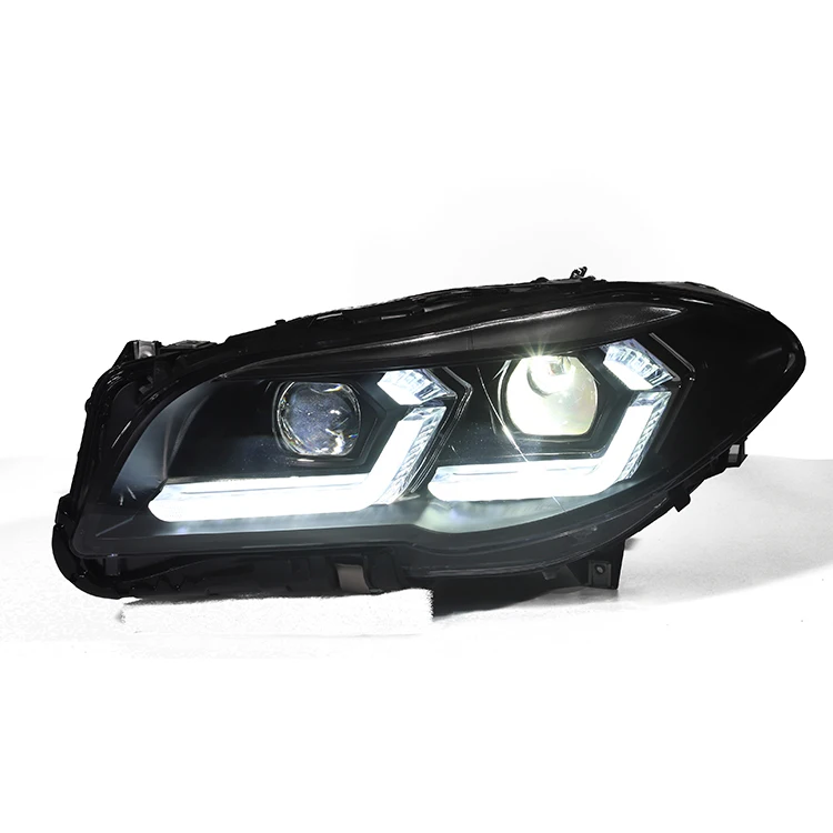 

Модернизированные фары Damei DRL Plug & Play в сборе, светодиодные фары для серии 5 M5 F10 F18 520i 525i 530i 535i 2010-20