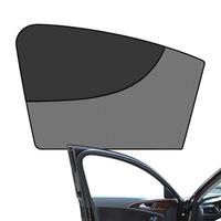 UV Protection Car Window Shade Magnetic Cling Sunshade UV Protection Curtains Visible Area & Breathable Mesh For Driver Family