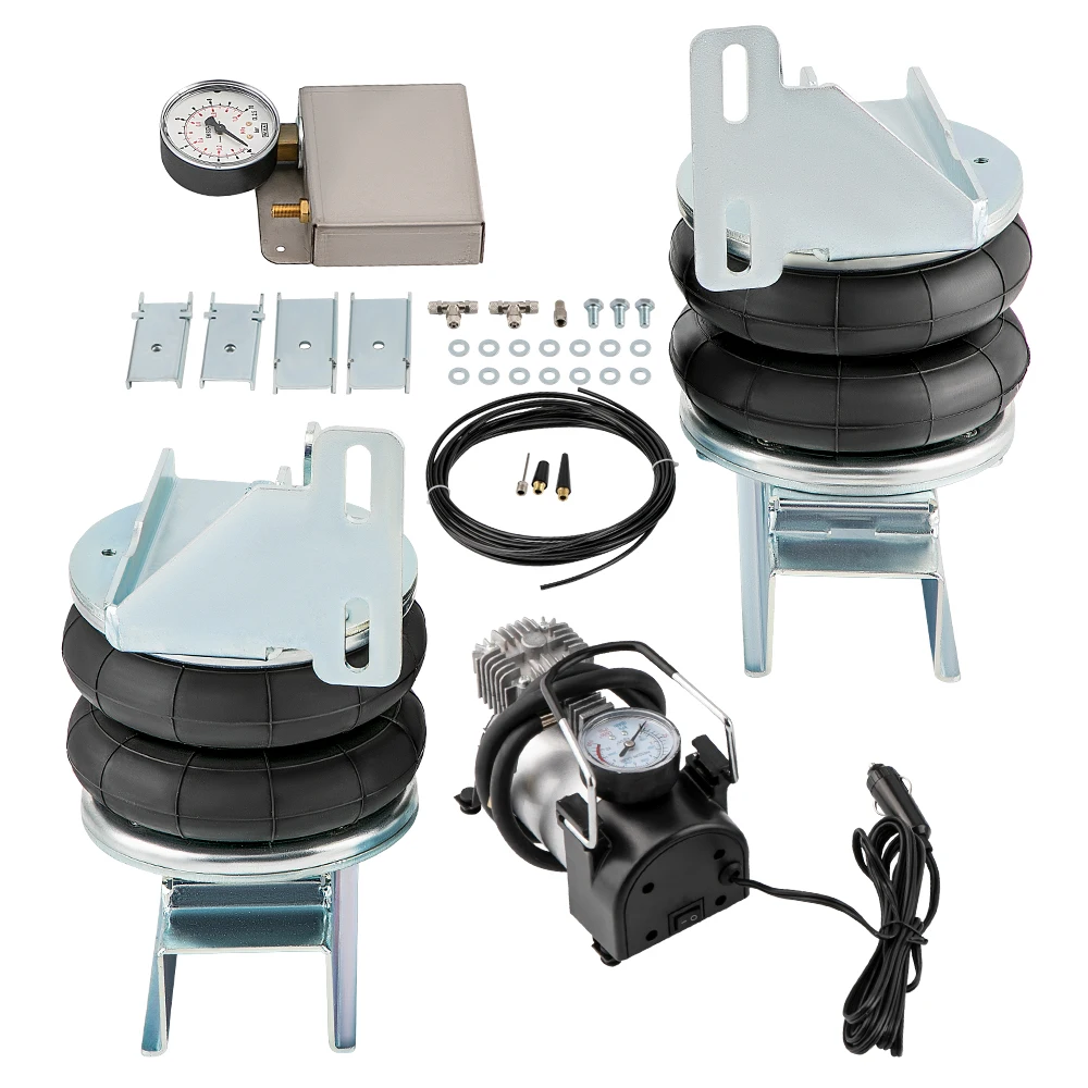 Air Suspension Spring Bellows + Compressor Kit for  Sprinter 2006-2020 5000LB