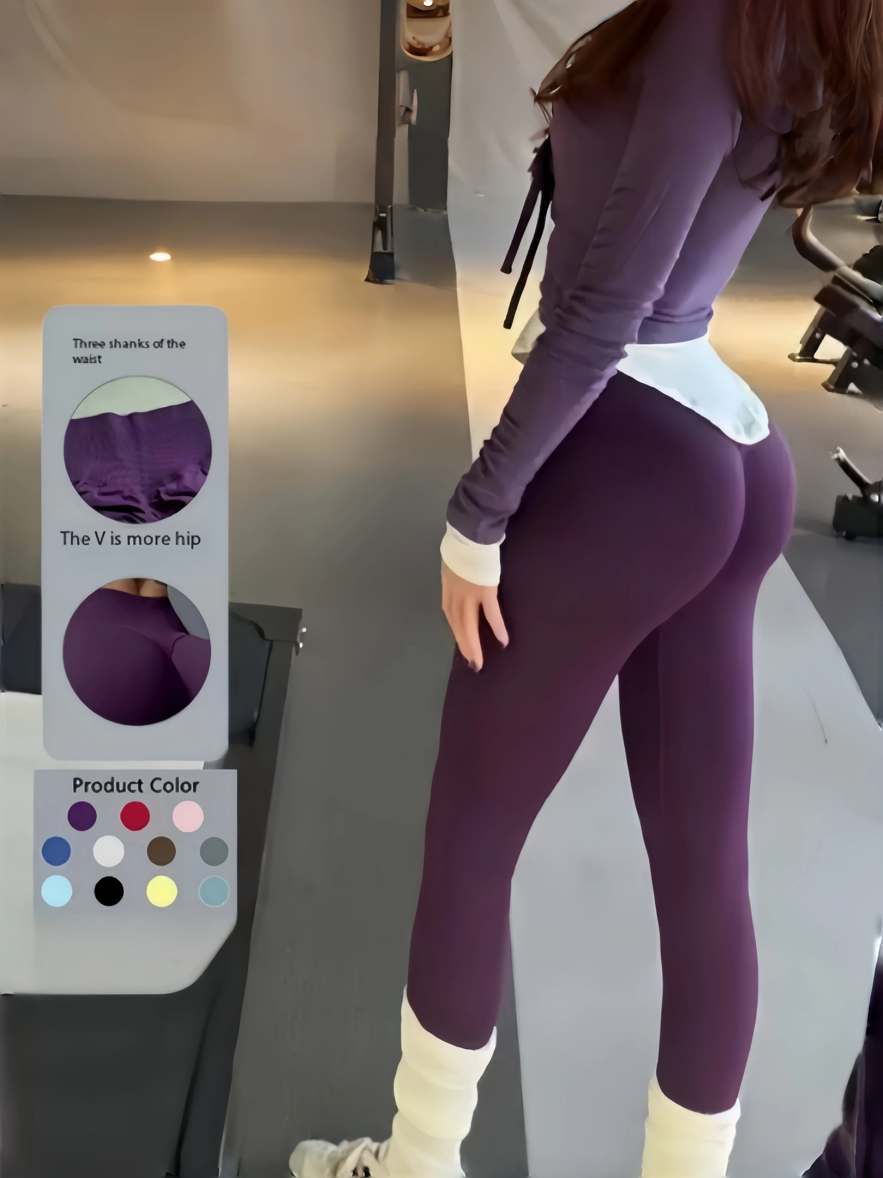 

Women's 2026 New High Waist Seamless Yoga Leggings Tummy Control Stretchy Butt Lifting Workout Pants for Running